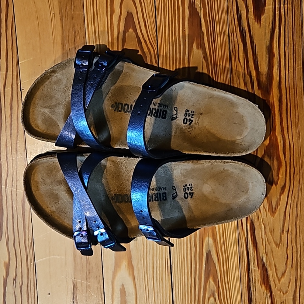 NEW Birkenstock Franca | Birko-Flor | Graceful Midnight Blue size 40 / 9
